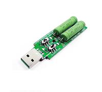 Cpolebev 1 Piece Electronic Load USB Resistor Electronic Load USB Resistor DC Electronic Load with Switch Adjustable 5V1A/2A/3A Battery Capacity Voltage Discharge Resistance Tester