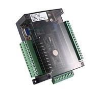 Cpolebev 1 Piece FX3U-24MT PLC Industrial Control Board 6AD 2DA with 485 Communication and (B)