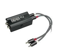 Cpolebev 1 Piece Ground Loop Audio Isolator Audio Noise Filter Noise Suppressor Isolator