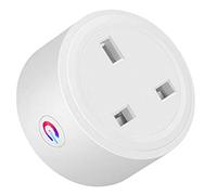 Cpolebev 1 Piece Tuya Zigbee Smart Socket Home Powers Monitor Powers Outlet 16A DIY UK Plug