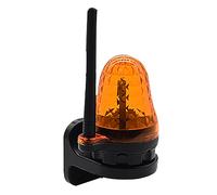 Cpolebev 1 Piece Universal 12V-265V LED Signal Alarm Light Strobe Flashing Light Wall Mount Emergency Warning Lamp for Gate Opener