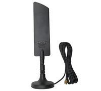 Cpolebev 1 Piece WIFI Antenna 600-6000Mhz Wireless Router Fold Wireless Router 2G 3G GSM GPRS 4G 5G High Gain 40 DBi LTE Signal Booster All Band