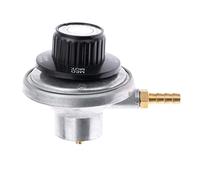 Cpolebev 1 Pound Propane Tank Low Pressure Adjustable Gas Regulator with 1/4Inch Barb Hose Connection