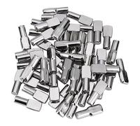 Cpolebev 1 Set 5Mm Cabinet Shelf Support Pegs Bracket Support Pins for Shelves, 100Pcs Silver Color