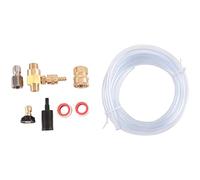 Cpolebev 1 Set Adjustable Chemical Injector Injector for Pressure Washer with Siphon Hose & Soap Nozzle