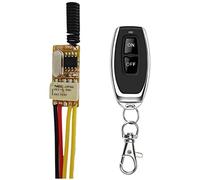 Cpolebev 1 Set Tiny RF Remote Switch 433MHZ 4.2V 4.5V 5V 6V 7.4V 9V 12V Small Relay Contact Switches