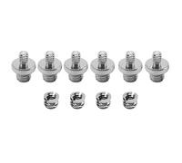 Cpolebev 10 Pcs 1/4 inch and 3/8 inch Camera Screw Adapter Converter Threaded Mount Set for Tripod Monopod Ballhead Light Stand Shoulder Rig