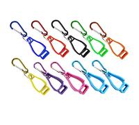 Cpolebev 10 Pcs Multifunctional Gloves Clip Hanger Work Clip Work Gloves Safety Clip Outdoor Gloves Clip