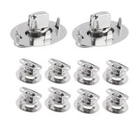 Cpolebev 10 PCS Twist Lock Common Sense Fastener for Boats, Sailboats, RVs, Dinghies and Caravans