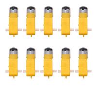 Cpolebev 10 Piece Smart Car Tt Motor Launch Smart Car Gear Motor For