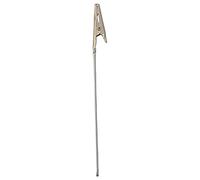 Cpolebev 10 X Crocodile Metal Clips with Wire Stalk Alligator Clamps for Memo Note Card Holders