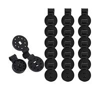 Cpolebev 100 PCS Shade Cloth Heavy Duty Lock Grip Removable and Reusable Greenhouse Shade Cloth Fix Clamp