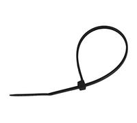 Cpolebev 100 x 2.5mmx150mm Self-Lock Electric Cable Zip Cord Fixed Cable Ties Black
