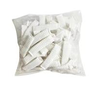 Cpolebev 100PCS Disposable Vacuum Cleaner Dust Filter Covers Mesh Net Dust Collection Protective Covers forVacuum
