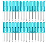Cpolebev 100PCS Eyeglasses Screwdriver 2.0mm Flat Head 45mm Length for Small Appliances Repair