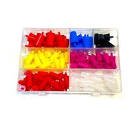 Cpolebev 100Pcs Silicone Rubber Tapered Plug Assortment Kits for Masking Off Holes During Powder Coating, Painting, Hydro Dipping