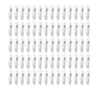 Cpolebev 100PCS T5 286 Bulb Basic Miniature Bulb for License Plate Light Side Marker Automotive Interior Dashboard Dome Light
