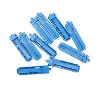 Cpolebev 10Pcs 2 in 1 Economical Fixed Length Guiding Rail Fiber Optic Cable Stripper Optical Fiber Cutting Guide Rail FTTH Tool