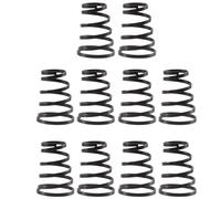 Cpolebev 10Pcs Bike Wheel Skewer Springs Universal Quick Release Bike Wheel Skewer Springs Shaft