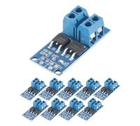 Cpolebev 10PCS DC 5V-36V 15A(Max 30A) MOSFET MOS FET Trigger Switch Driver Module 0-20KHz PWM Regulator Control Panel