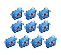 Cpolebev 10Pcs GH-S37D 3.7G Digital Servo Miniature Servo for RC Plane Trex 250 Helicopter Boat Car