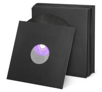 Cpolebev 10Pcs Record Bag Vinyl Record Protective Sleeve Kraft Paper Standard Storage Outer Protector