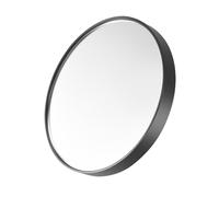 Cpolebev 10X Makeup Mirror Magnifying Mirror With Two Suction Cups Makeup Tools Round Mirror Big Mirror Ten Times Magnification black