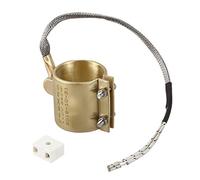 Cpolebev 110V 380W 42mmx50mm Injected Mould Heating Elements Brass Band Heater for Injection Molding Machine