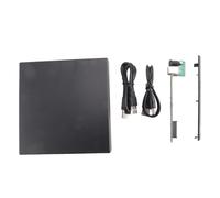 Cpolebev 12.7mm External DVD Enclosure USB 2.0 External DVD/CD-ROM Case for Laptop Desktop PC Optical Disk Drive SATA to SATA