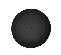 Cpolebev 12 Inch Anti-Vibration Silicone Pad for LP Turntable Non-Slip Rubber Mat for Enhanced Sound Quality and Stability A