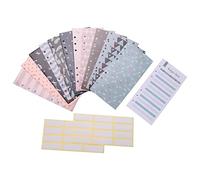 Cpolebev 12 Packs Budget Envelopes Laminated Cash Envelope for Budgeting and Saving Money Waterproof Finance Keeper Organizer