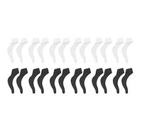 Cpolebev 12 Pairs Eyeglass Ear Grip, Anti-Slip Eyeglass Holder, Silicone Eyeglass Ear Hook, Eyeglass Temple Tips Sleeve Retainer