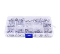 Cpolebev 120-Pieces Stainless Steel Marine Grade Canvas and Upholstery Boat Cover Snap Button Fastener Kit