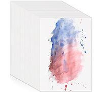 Cpolebev 120 Sheets Watercolor Paper Bulk 300GSM White Water Color Paper Watercolor Sketchbook for Kids Child Adults Artists Drawing(5 X 7 Inch)