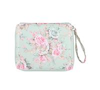 Cpolebev 120 Slots Colored Pencil Case with Compartments Pencil Holder for Watercolor Pencils(Rose)