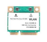 Cpolebev 1200Mbps Network Card 8260Hmw Ac 2.4G+5G Mini Pci-E Card 4.2 Bluetooth Wifi Card 802.11Ac 867Mbps for Laptop/Computers