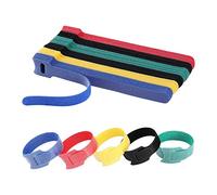 Cpolebev 120PCS Cable Ties Reusable Cable Management Cord Organizer 6 Inch Wire Straps for Home Office Electronics Accessories