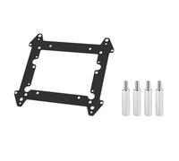 Cpolebev 12cm Fan Hard Drive Bracket SSD 3.5 Inch Hard Drive Bracket Extended Multi-Layer Stacking Bracket Computer Replacement Parts Accessories