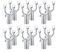 Cpolebev 12Pcs Metal Tree Branch Support Tree Brace Branch Crutch Tree Straightening Kit for Propping Up Fruited Tree Branches Easy Install Easy to Use