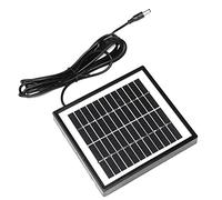 Cpolebev 12V 2W Solar Panel Solar Garden Light Panel DIY Parts DC Port Solar Panel Battery Module for Battery Charger