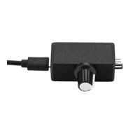 Cpolebev 12V 4-Pin Fan Speed Regulation DC Motor Speed Controller PWM Pulse Width Modulation DIY Heatsink Control Switch Type C
