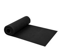 Cpolebev 12x80 Inch Fabric Planter Liner Roll Non Woven Plant Felt Liner Roll Black Liners Roll Alternative Coconut Liner