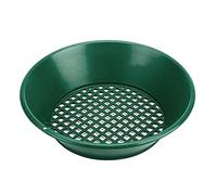 Cpolebev 14Inch Washing Gold Panning Machine Screen Mining Screen Sieve Gold Pan Green Plastic Gold Screen