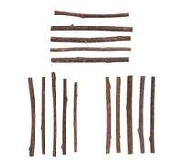 Cpolebev 15Pcs Natural Silvervine Sticks for Matatabi Chew Sticks Teeth Molar Chew Toys for Cat Teeth Cleaning