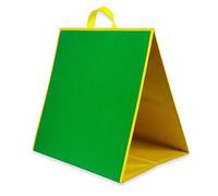 Cpolebev 17 Inch Double Sided Standing Teaching Board Felt Learning Board Animals Story Teller Display Telling Toys,A
