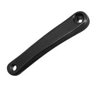 Cpolebev 170mm Crank Arm Mountain Bike Left Side Crank Diamond Hole Crankset Handle Replacement Parts Accessories Black