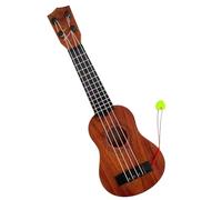 Cpolebev 17In Kids Ukulele Guitar 4Strings Mini Guitar Children Musical Instruments Toys with Picks for Toddler Kids Easy Install,A