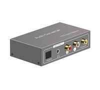 Cpolebev 192KHz Multi Function Audio Converter,for ARC Toslink Optical SPDIF Coaxial to 3.5 mm Jack AUX Coaxial Audio Adapter