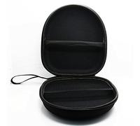 Cpolebev 1Pc Hard Case Storage for Headphones Earphone Cable Earbuds Carrying Pouch Bag SD Card Hold Box Black