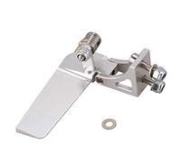 Cpolebev 1PC RC Boat Aluminium Alloy Water Absorbing Rudder 52Mm Steering Rudder For Remote Control RC Boats